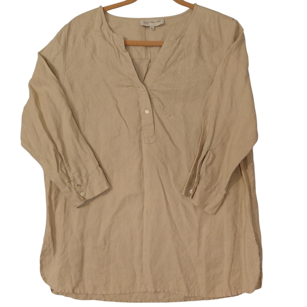 Jones New York Sport Khaki Top